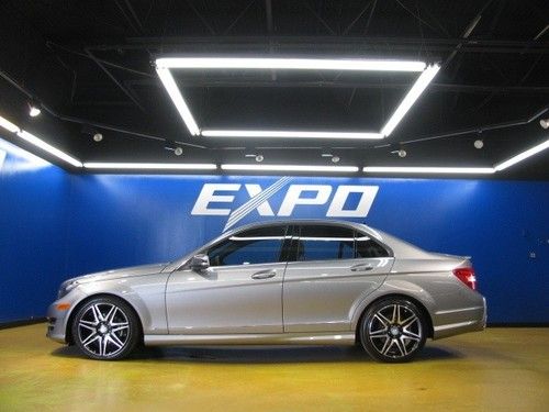 Mercedes-benz c250 dynamic sport package premium 1 panorama heated seats ipod