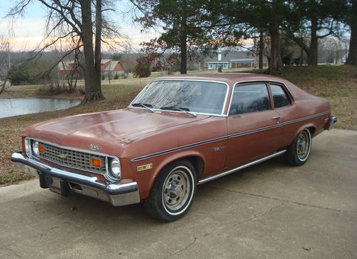 Grandmaws 1974 chevrolet nova-one owner/survivor-rare hatchback edition