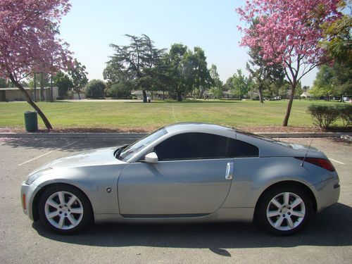 2003 nissan 350z enthusiast coupe 6 speed manual 78k miles hid clean free ship
