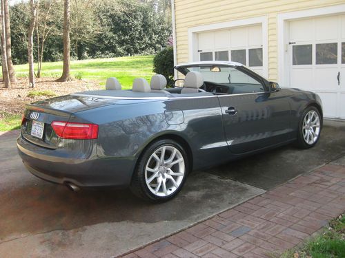 2010 audi a5 cabriolet convertible 2-door 2.0l