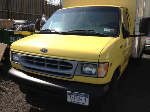 1998 ford e 350 van box truck