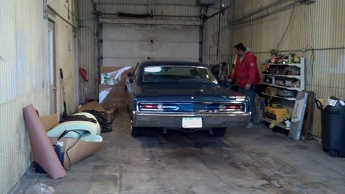 1968 chrysler newport, blue with metallic flake, project car needs finished