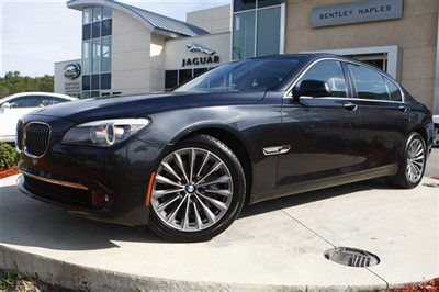 2011 bmw 740li - 1 owner - luxury seating - premium sound - convenience package