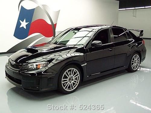 2011 subaru wrx sti sedan awd turbo 6-spd ride ctrl 17k texas direct auto