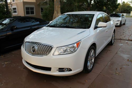 2010 buick lacrosse cxl white