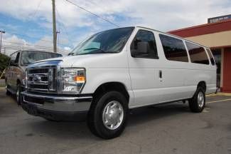 Very nice 2011 model white xlt package ford 15 passenger van!