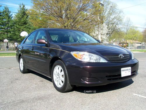 2002 toyota camry xle loaded 1 owner well maintained and serviced