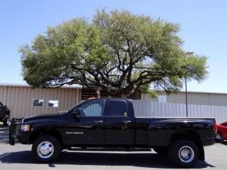 2005 black slt dually 5.9l i6 4x4 6-speed manual standard ranch hand we finance