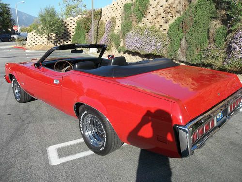 1973 mercury cougar xr-7 5.8l convertible 21,000 miles