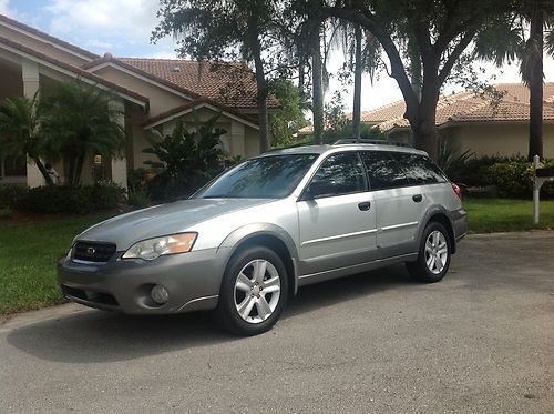 Super clean low miles 2006 subaru outback auto silver/charcoal 65k miles