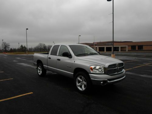 2008 dodge ram 1500 big horn 4x4 quadcab shortbed tow pkg!!