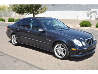 2006 mercedes e55 amg  469hp supercharged 5.5l