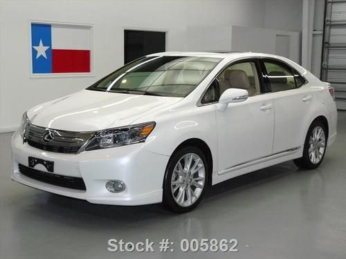 2010 lexus hs250h premium hybrid sunroof nav only 26k!! texas direct auto