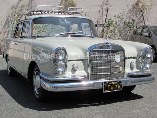 1964 mercedes benz 220 s sedan