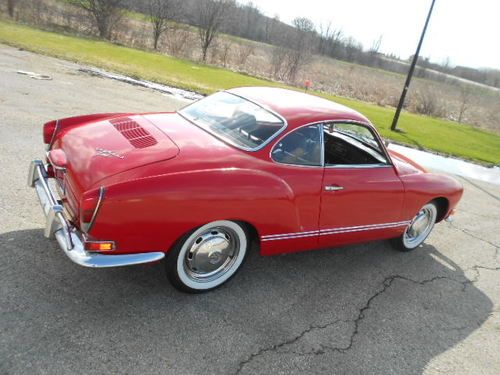 1970 volkswagen karman ghia, california car, no reserve, highest bidder wins