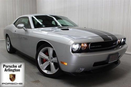 2008 dodge challenger srt8 navi hemi silver black leather automatic clean