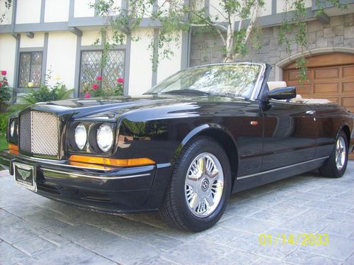 1997 bentley azure convertible - automatic - classic beauty - immaculate cond.