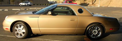 Ford: 2005 thunderbird-50th anniversary-bronze-one owner-49k miles-automatic-