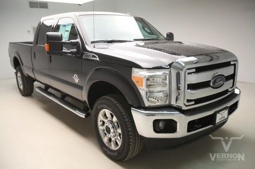 2013 srw lariat crew 4x4 fx4 longbed navigation sunroof leather heated diesel