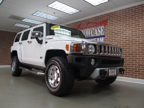 2009 hummer h3 adventure 4x4 navigation chrome wheels