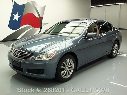 2008 infiniti g35x sedan awd sunroof htd leather 42k mi texas direct auto