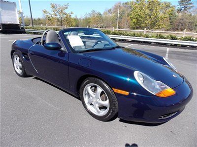 2000 porsche boxster spyder 48k orig. miles showroom condition clean car fax