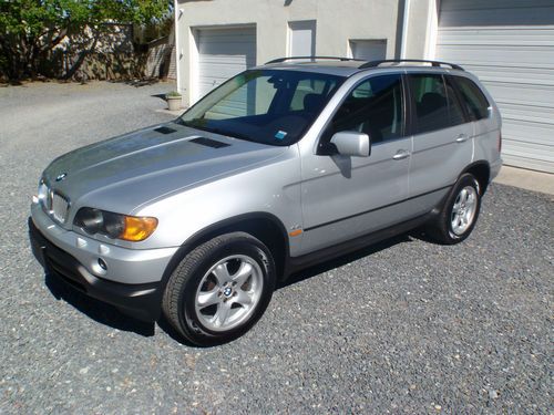 2002 bmw x5 4.4i v8 75k original miles xenons heated seats bargain priced clean!