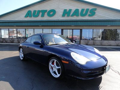 Manual 3.6l blue w/tan lthr carrera bose only 47k miles florida car clean carfax