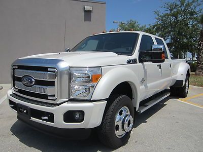 Platinum leather navigation diesel 5th wheel auxillary fuel tank sunroof finance