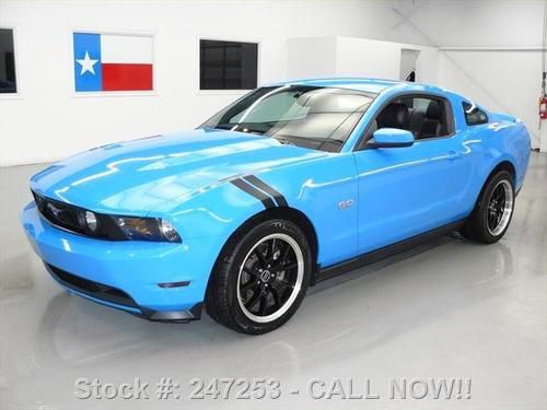 2012 ford mustang gt premium 5.0 leather shaker 16k mi texas direct auto