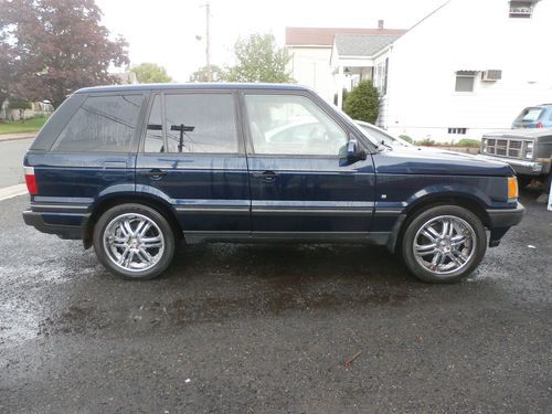 2001 land rover range rover hse sport utility 4-door 4.6l