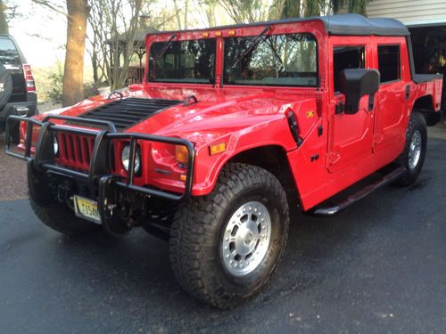 Heavy duty brush guard, central tire inflation system (with stock wheels)