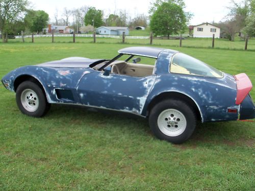 1979 corvette project complete roller no engine 350 automatic