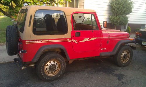 1994 jeep wrangler s sport utility 2-door 2.5l