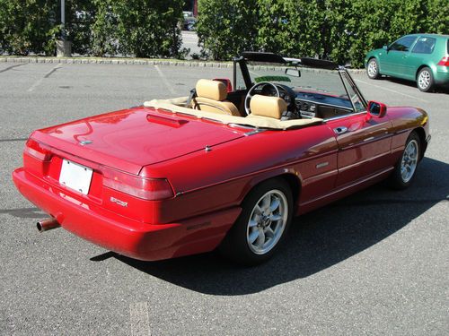 1991 ALFA SPYDER VELOCE, image 4