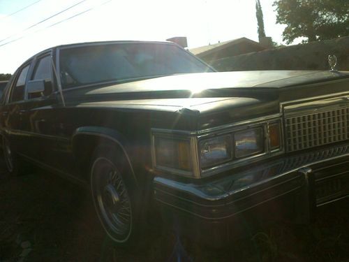 1979 cadillac fleetwood brougham sedan 4-door 7.0l