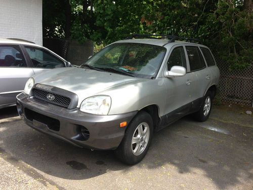 2004 hyundai santa fe base sport utility 4-door 2.4l