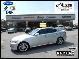 2007 lexus is 250 4dr sport sdn auto rwd