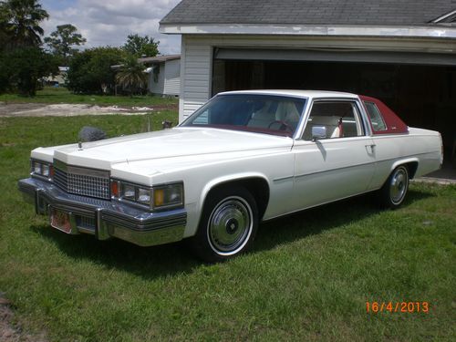 Beautiful 1979 cadillac cpe deville well kept preserved condition all original