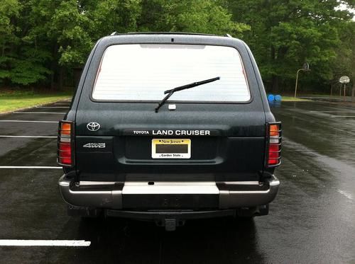 1993 4WD Toyota Land Cruiser FJ80 LEATHER INTERIOR REMOTE START LOW RESERVE, image 6