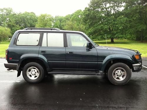 1993 4WD Toyota Land Cruiser FJ80 LEATHER INTERIOR REMOTE START LOW RESERVE, image 8