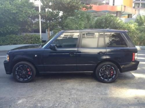 2008 land rover range rover supercharged