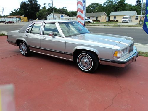 1991 mercury grand marquis gs sedan 4-door 5.0l