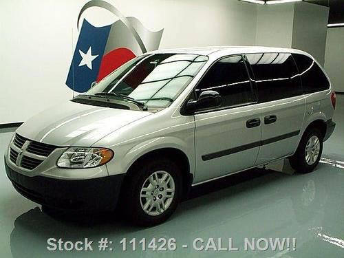 2007 dodge caravan se 2.4l 7-passenger cruise ctrl 56k texas direct auto