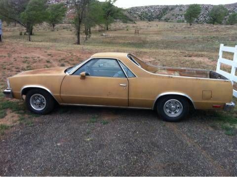 1978 chevrolet el camino base standard cab pickup 2-door 5.0l