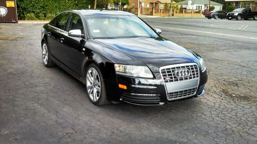 2007 audi s6 prestige sedan 4-door 5.2l one owner new car trade no reserve