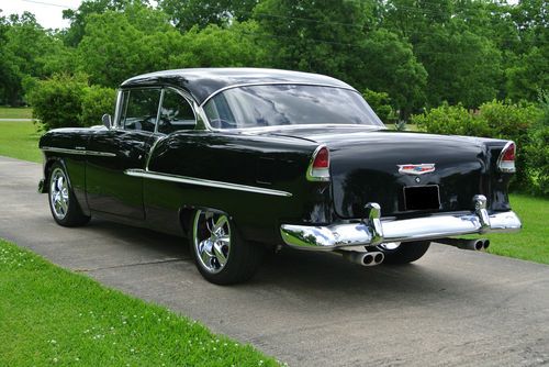 1955 Chevy LS1 Overdrive Custom Chassis Air Ride Leather Loaded Street Hot Rod, image 3