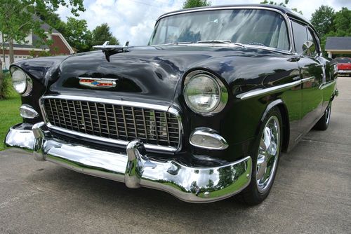 1955 Chevy LS1 Overdrive Custom Chassis Air Ride Leather Loaded Street Hot Rod, image 13