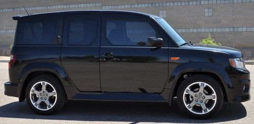 2010 honda element sc crystal black pearl 1 owner carfax certified &amp; guaranteed