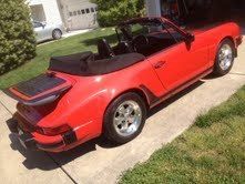 1986 porsche 911 carrera convertible 2-door 3.2l